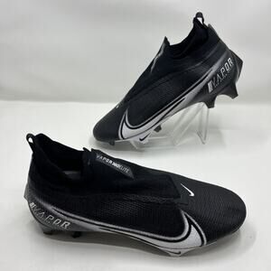 Nike Vapor Edge Elite 360 P Black Football Cleats Men’s Size 12 CV6282-009